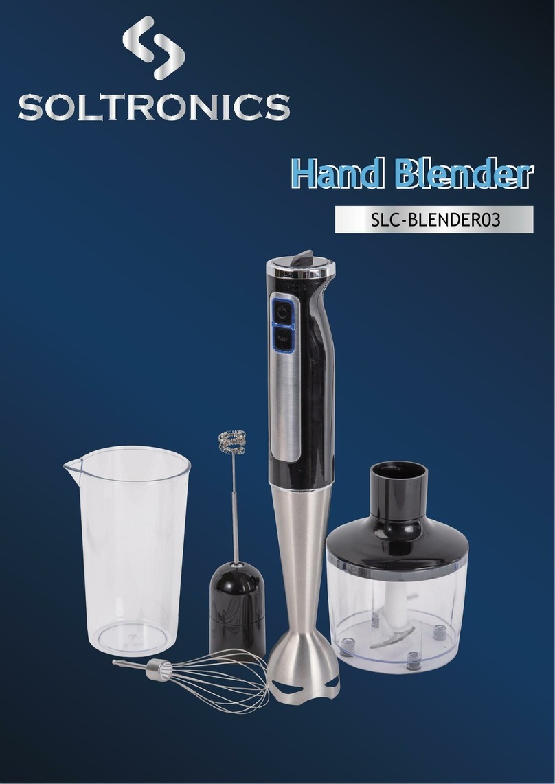 Soltronics SLC-BLENDER03 instruction manual