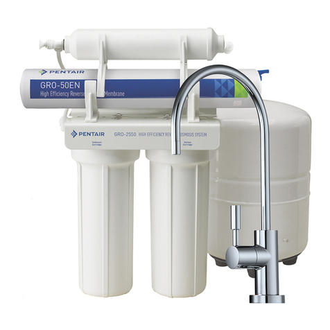 Pentair GRO-2550 Installation and operation manual