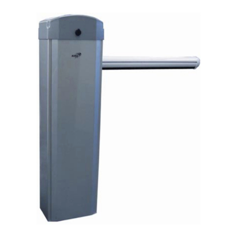 King gates Open 424 Manual instruction