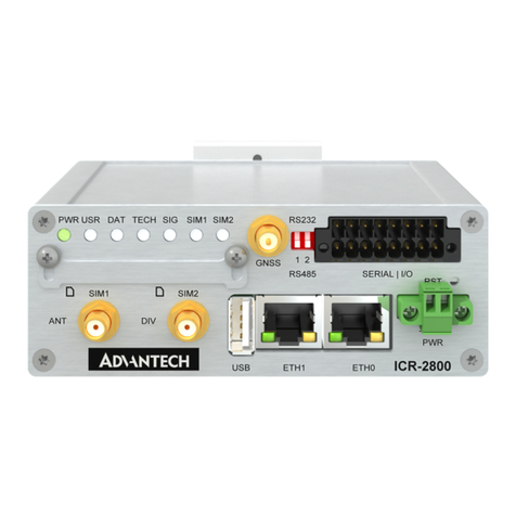 Advantech Libratum ICR-2834 User manual Advantech Libratum ICR-2834 User manual