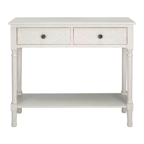 Safavieh Furniture Josie CNS5708 quick start guide