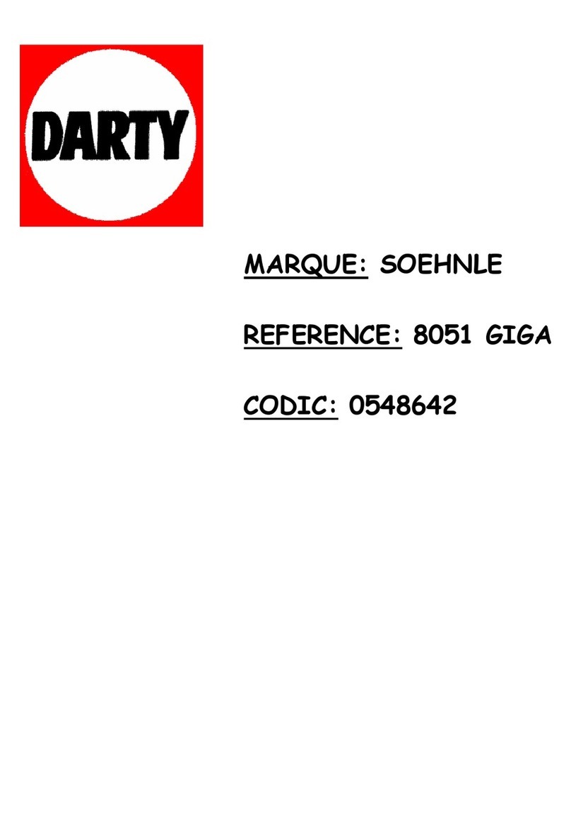 Soehnle 8048 User manual