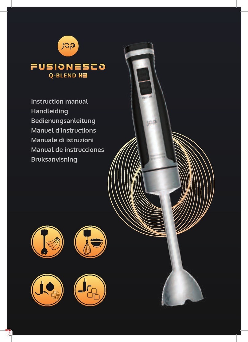 JAP FUSIONESCO Q-BLEND H3 User manual