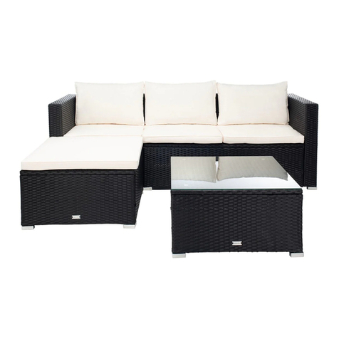 Safavieh Outdoor Madalina PAT7509-1 manual Safavieh Outdoor Madalina PAT7509-1 manual