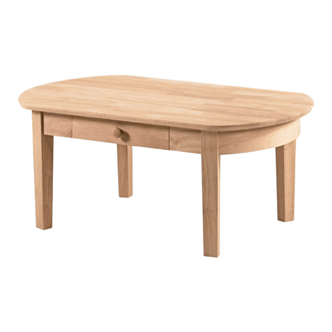 Unfinished Furniture of Wilmington OT-5C User manual Unfinished Furniture of Wilmington OT-5C User manual