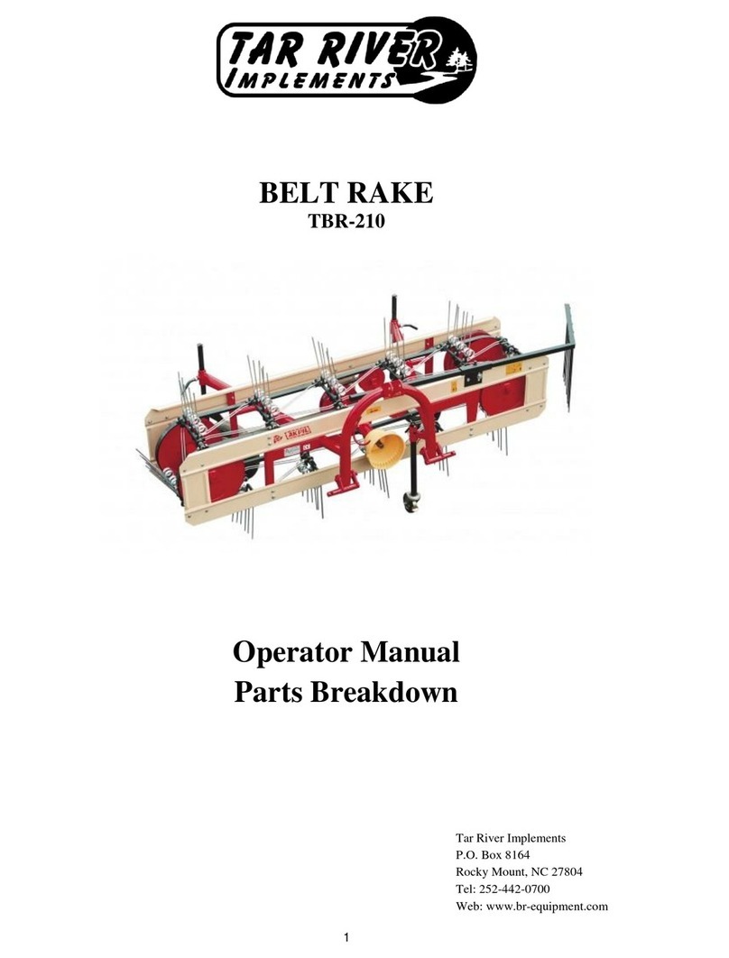 Tar River TBR-210 Operator's manual