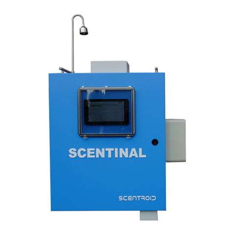 SCENTROID Scentinal SL50 manual