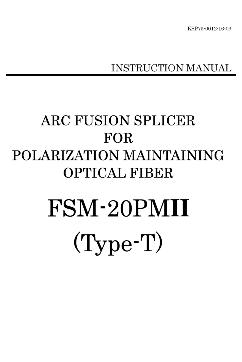 Fujikura FSM-20PMII instruction manual