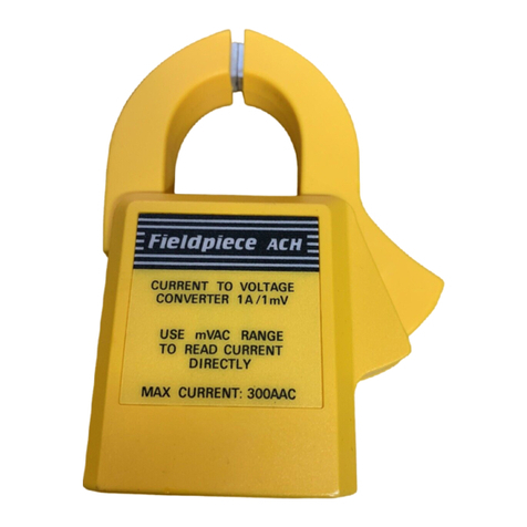 Fieldpiece ACH User manual