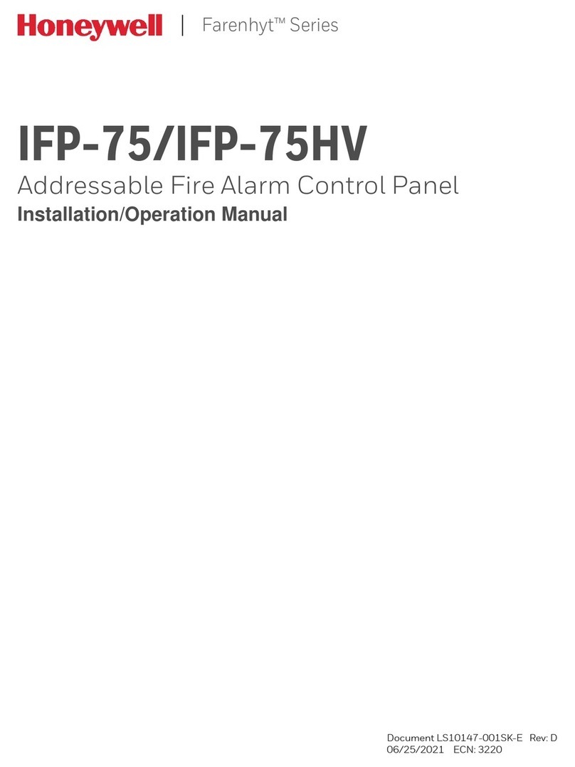 Honeywell IFP-75 User manual