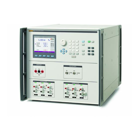 Fluke 6003A Operator's manual
