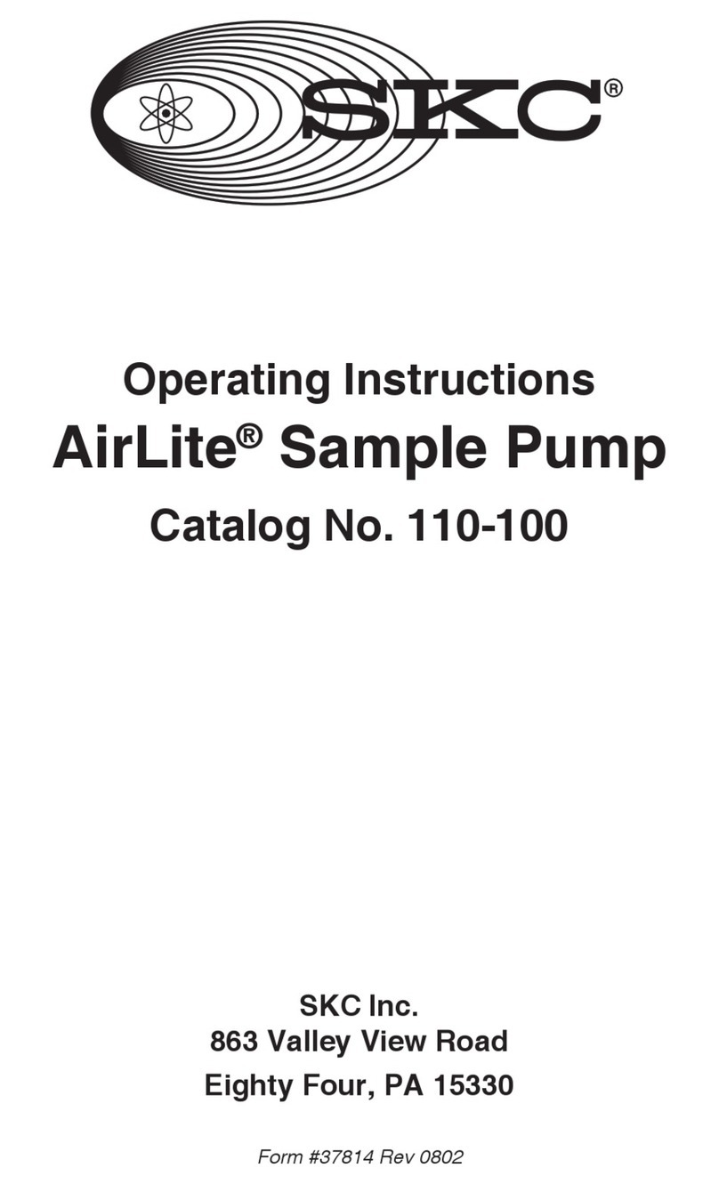 SKC AirLite 110-100 operating instructions