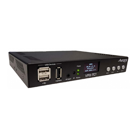 Aurora VPX Series user guide