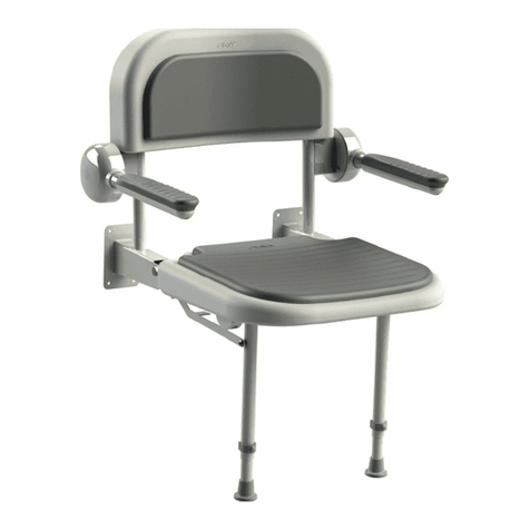AKW MediCare 3000 Series Installation and user care instructions