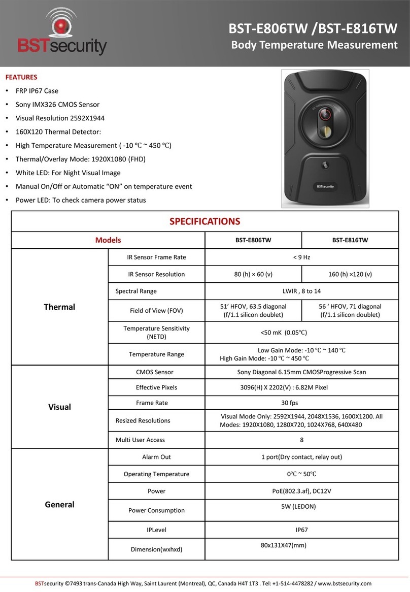 BST E806TW quick start guide