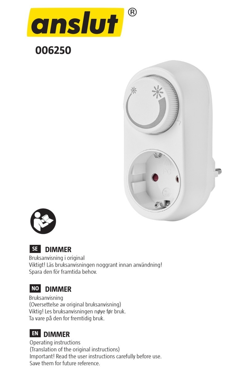 Anslut 006250 User manual