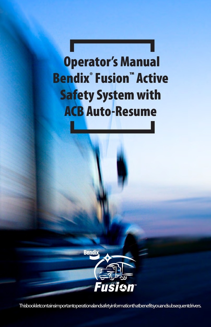 BENDIX Fusion Operator's manual