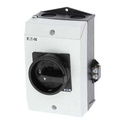 Eaton PV-25A-4P-AC-I2/SVB-SW/N Manual
