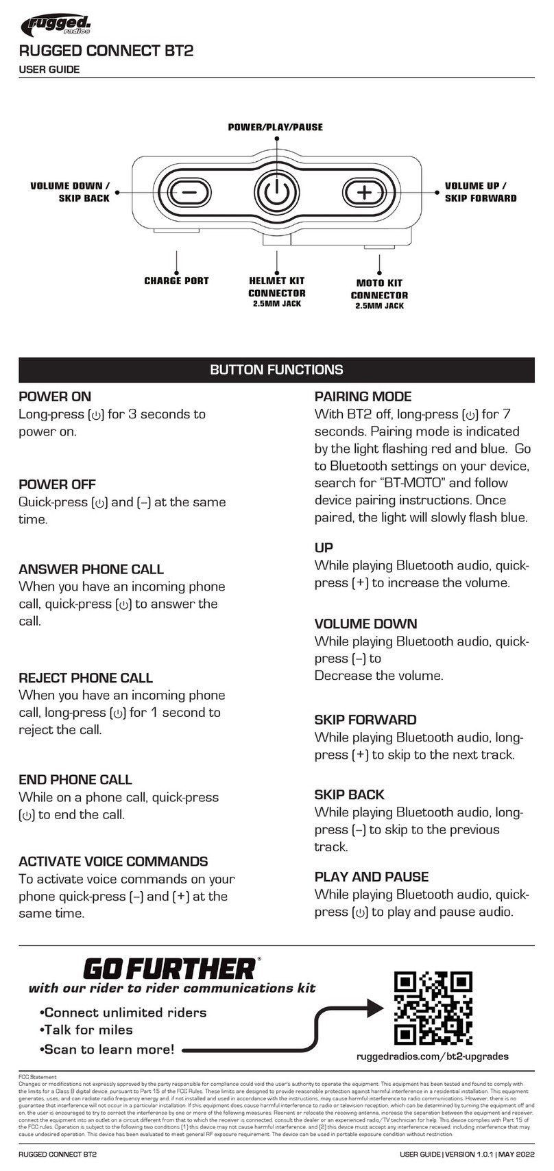 Rugged Computing CONNECT BT2 user guide