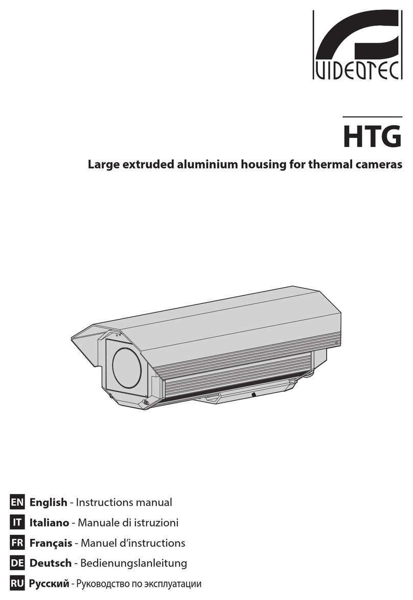 Videotec HTG User manual