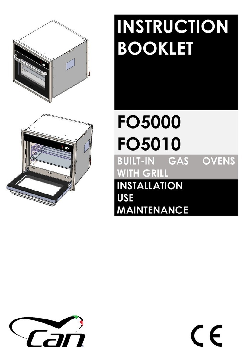 CAN FO5000 Instruction booklet