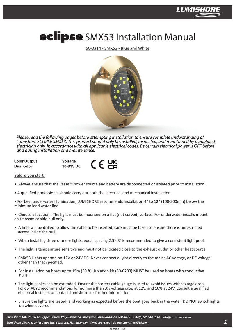 lumishore eclipse SMX53 User manual