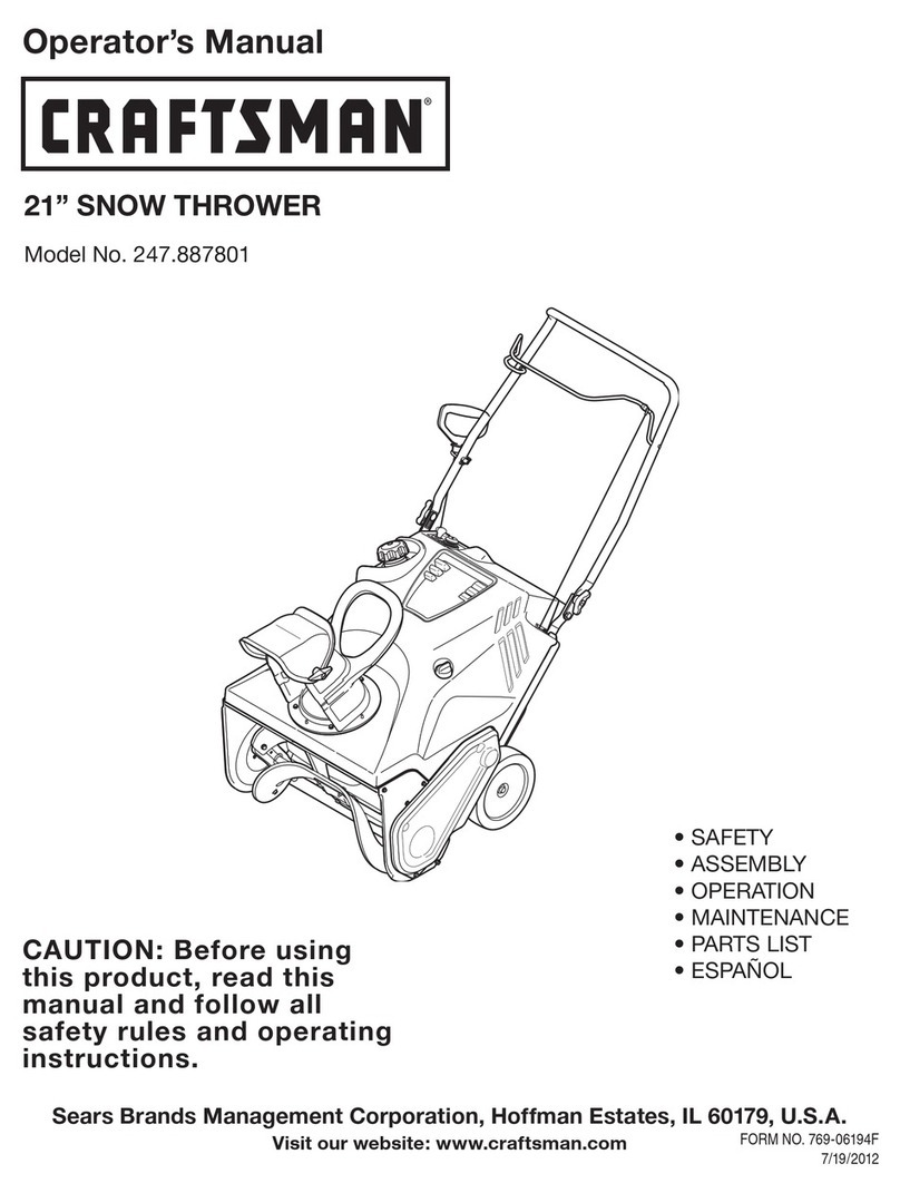 Craftsman 247.887801 Operator's manual