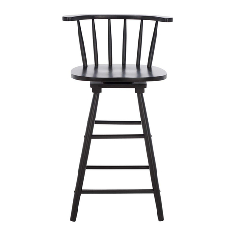 Safavieh Furniture Ray BST1402 quick start guide