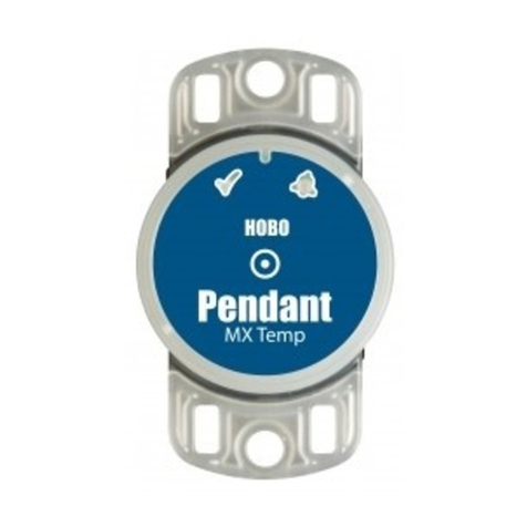 Onset HOBO Pendant MX Temp User manual