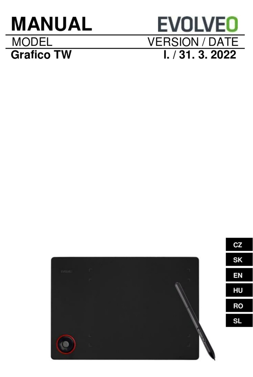 Evolveo Grafico TW manual