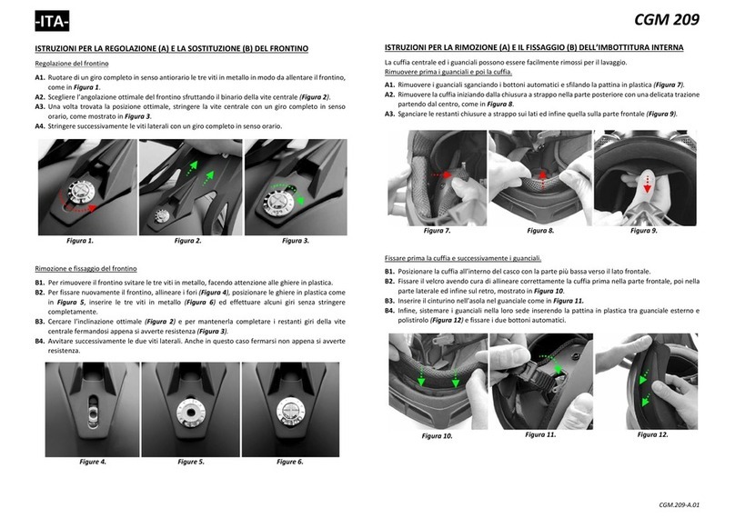 CGM 209 instructions