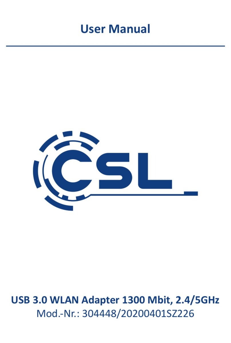 CSL 304448 user manual