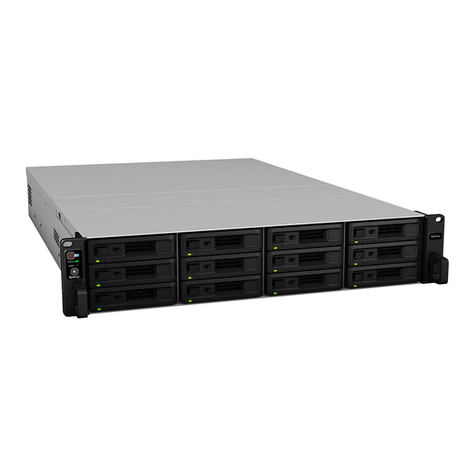 Synology RackStation RS3618xs Hardware installation guide