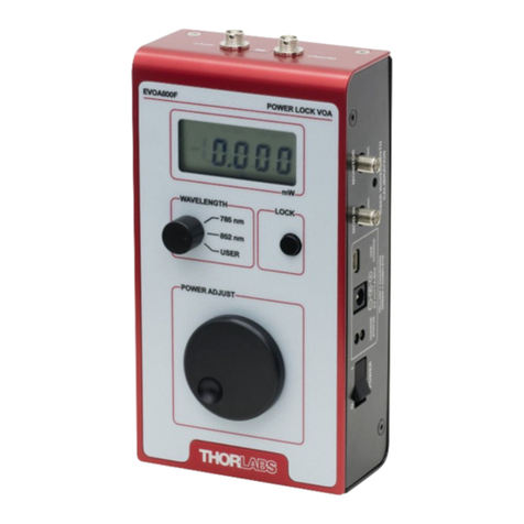 THORLABS EVOA800F user guide