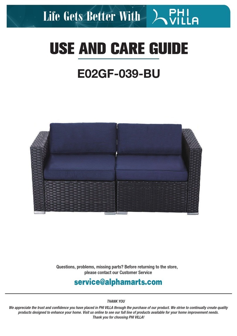 PHI VILLA E02GF-039-BU User manual PHI VILLA E02GF-039-BU User manual