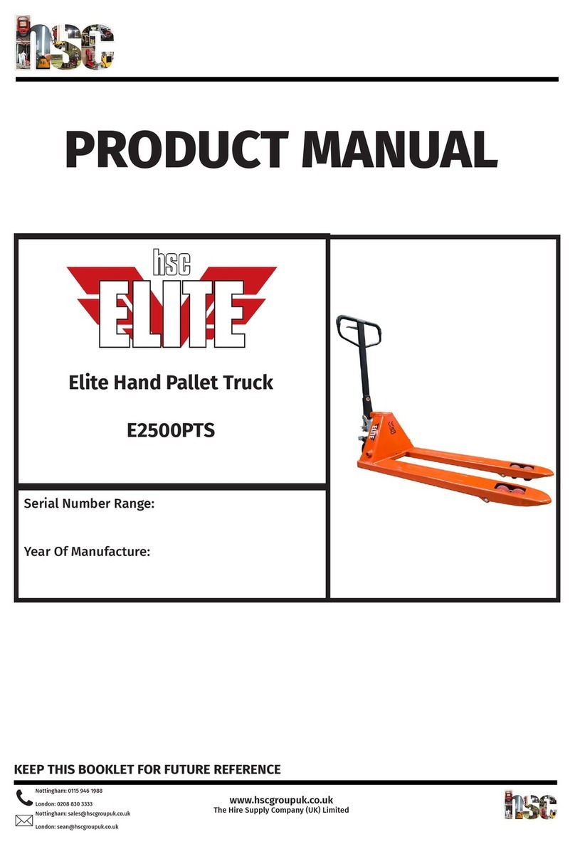 HSC ELITE E2500PTS product manual