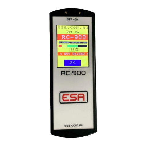 ESA RC-900 manual