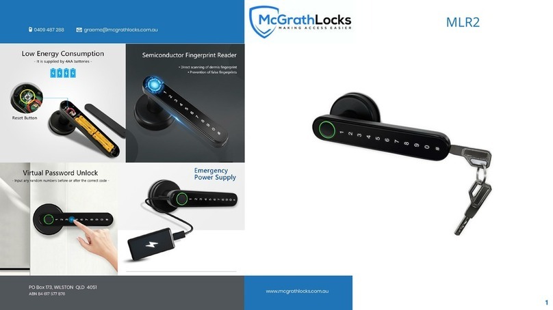 McGrathLocks MLR2 manual