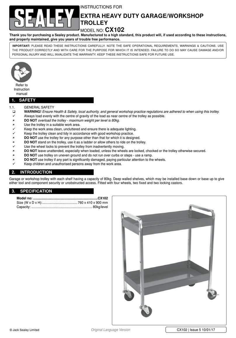 Sealey CX102 User manual Sealey CX102 User manual