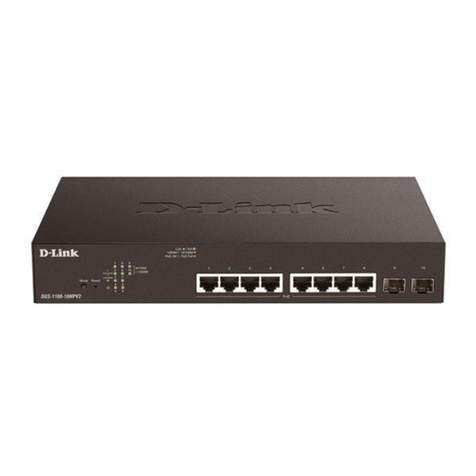 D-Link DES-1100-10MP User manual