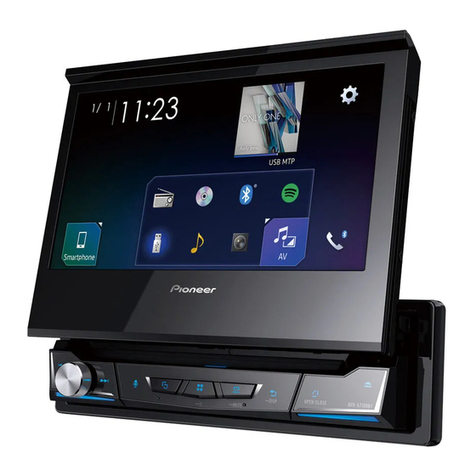 Pioneer AVH-A7100BT/XNRU Use and care manual