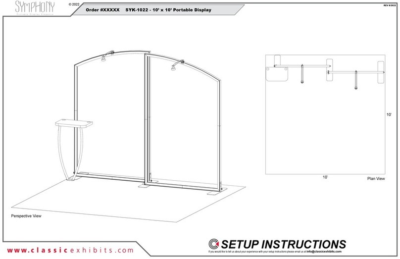 Classic Exhibits SYMPHONY SYK-1022 Manual