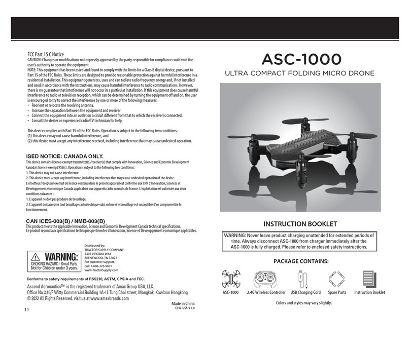 Amax ASC-1000 User manual