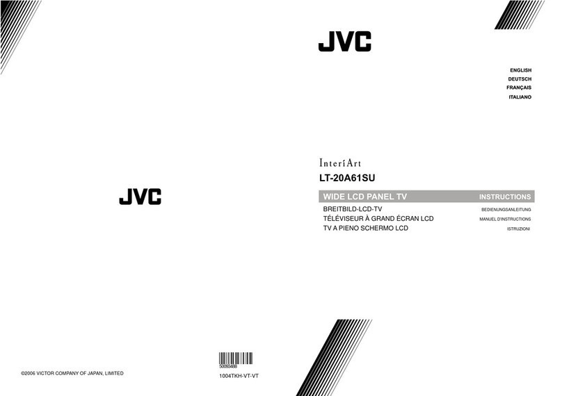 JVC InteriArt LT-20A61SU User manual