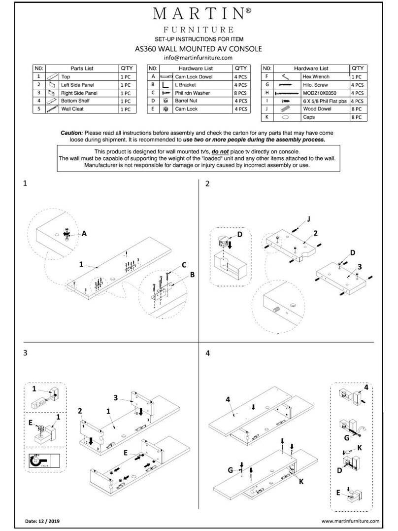 Martin AS360 quick start guide