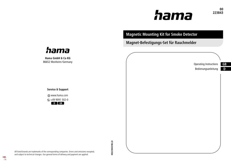Hama 00223843 operating instructions