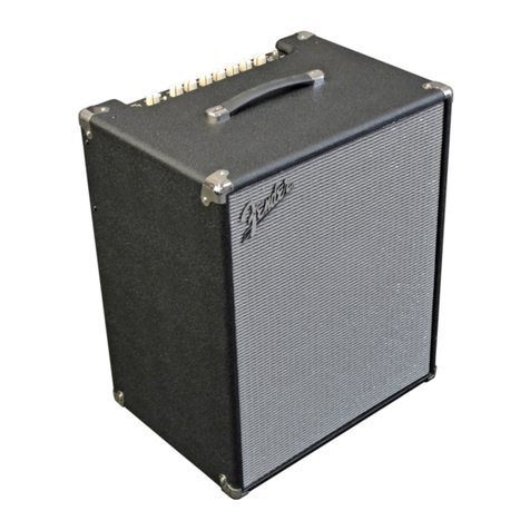 Fender RUMBLE 800 COMBO owner's manual