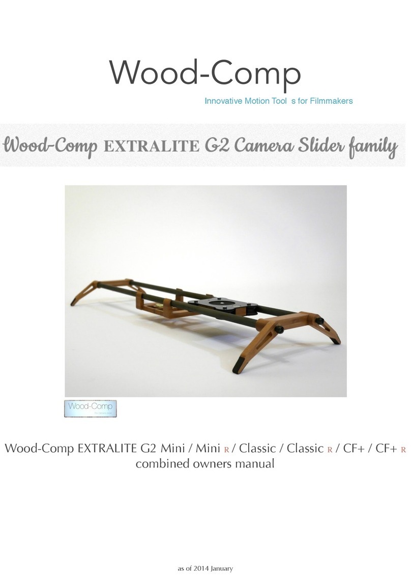 WOODCOMP EXTRALITE G2 Series owner's manual
