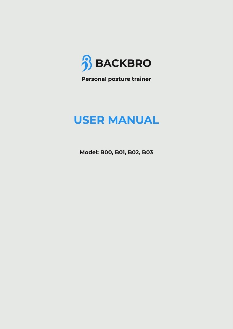 BACKBRO B00 User manual