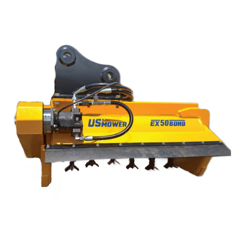 USMOWER EX50HDBD User manual